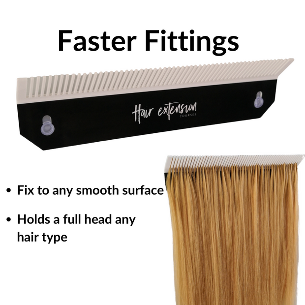 Hair Extension Holder - Holds A Full Head (any hair type)