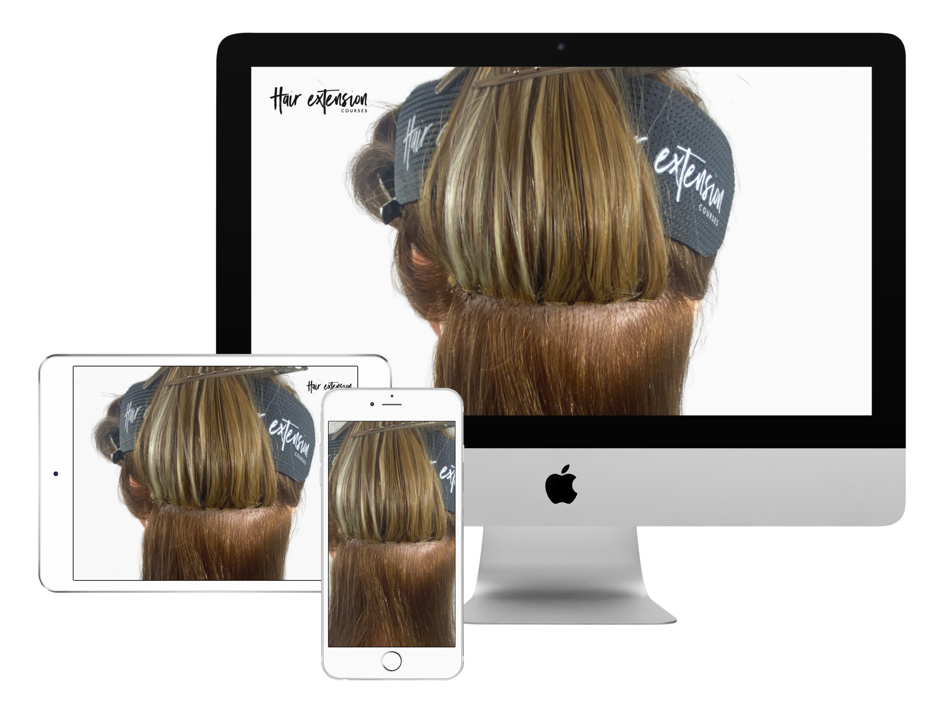 the hidden weave hair extensions course | with training head | hair | tools