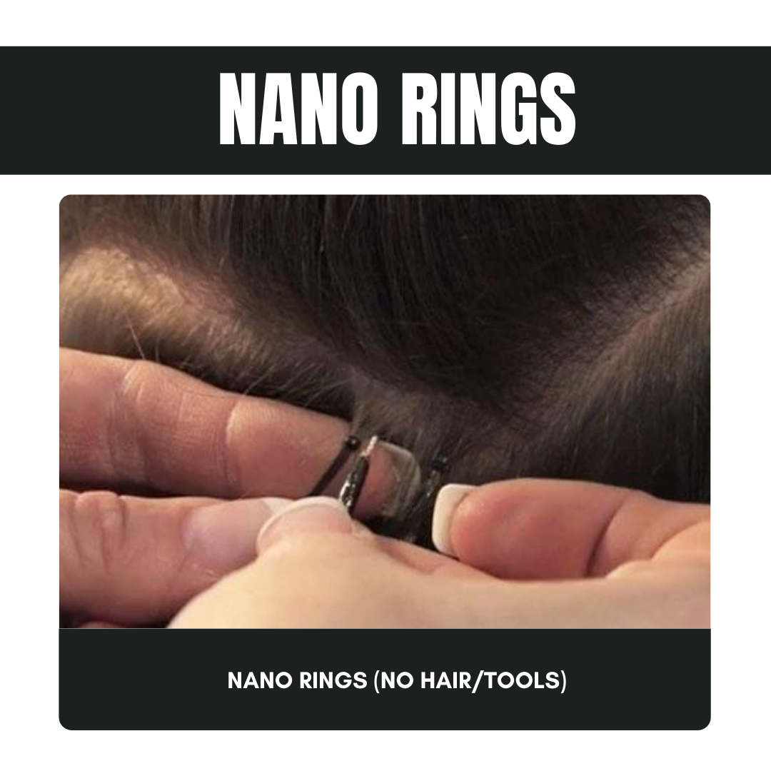 nano ring hair extensions course | without hair & tools.